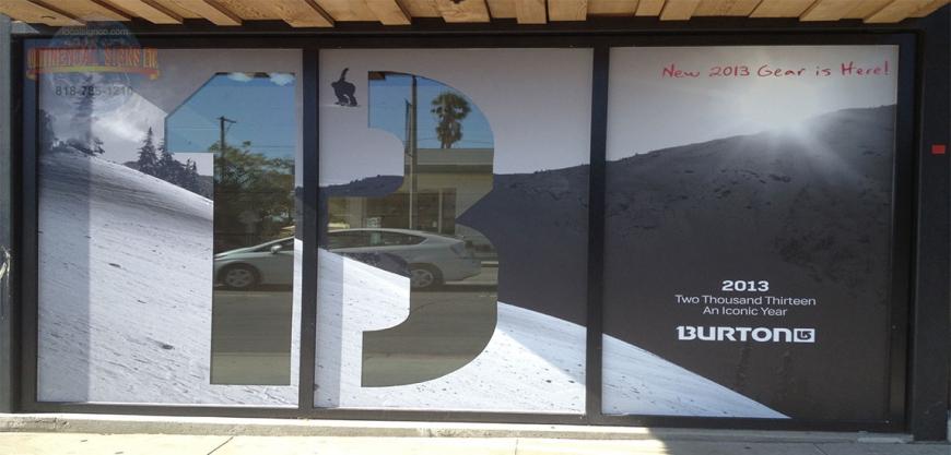 Buy Perforated Window One Way Vision Signs