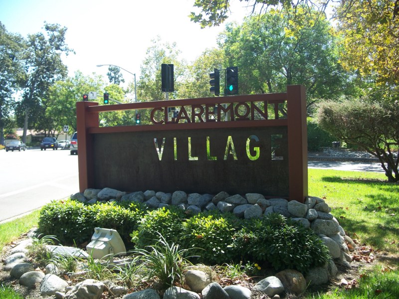 Claremont Monument Sign