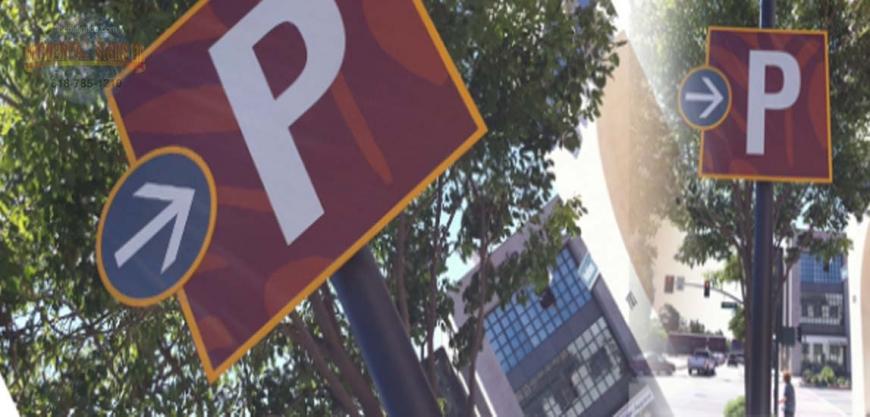 PARKING WAY-FINDING SIGNS